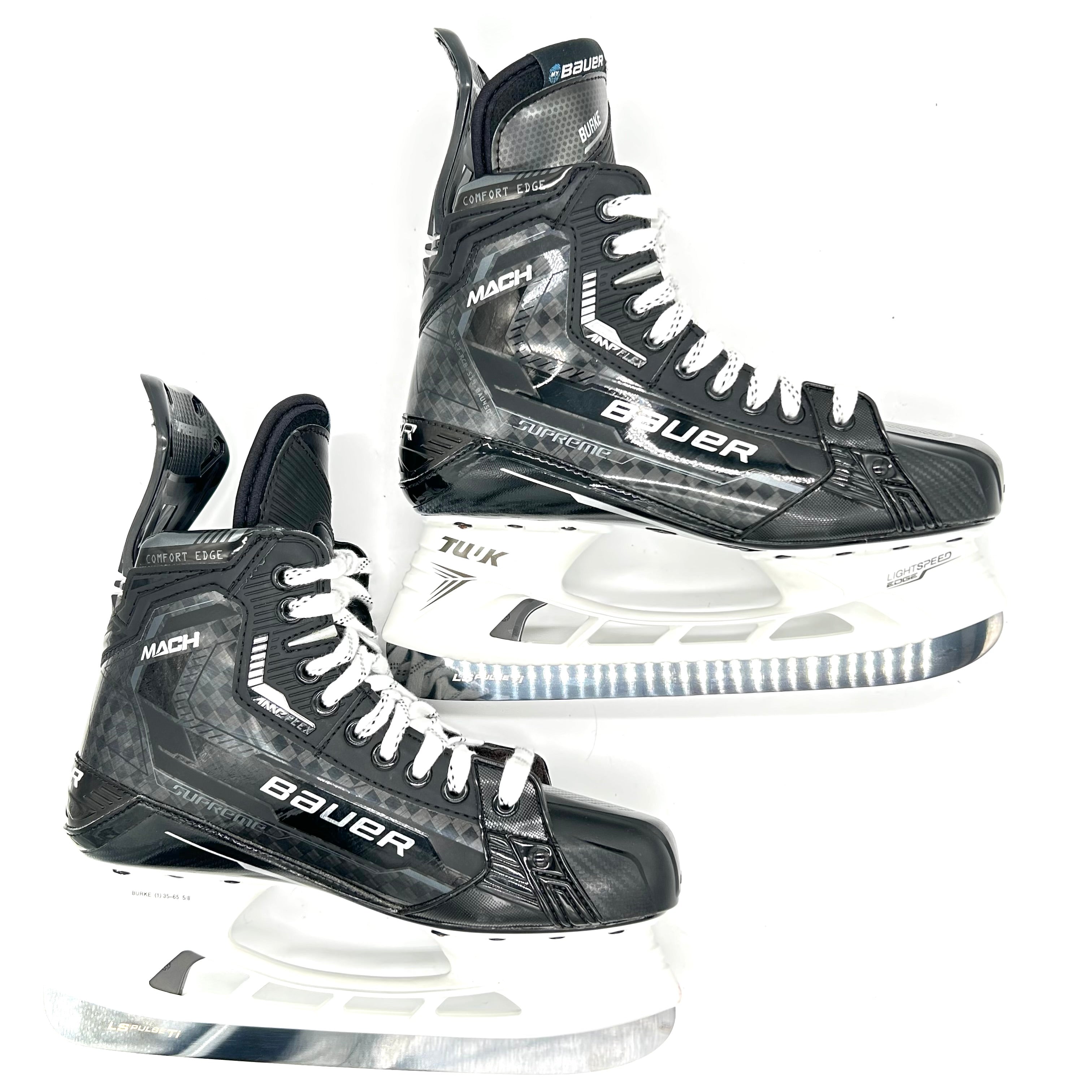 Patins de hockey Bauer Supreme Mach Pro Stock - Taille 8 Fit 1